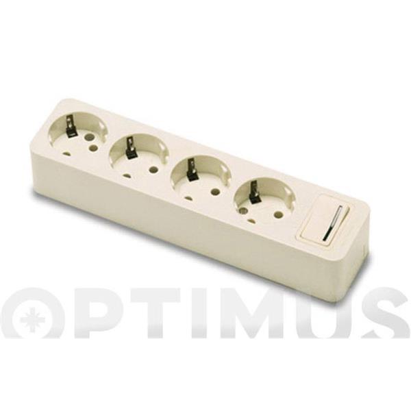 BASE MÚLTIPLE CON INTERRUPTOR 