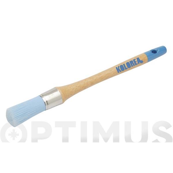 BROCHA PRENSADA DE FIBRA AZUL KOLOREA