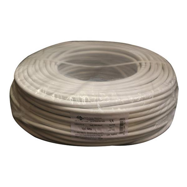 CABLE MANGUERA ELECTRICO BLANCO 