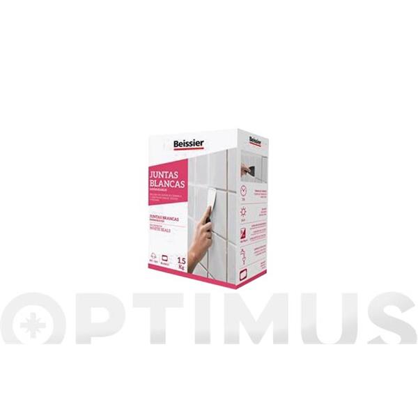 CEMENTO PARA JUNTAS BLANCAS EN POLVO 