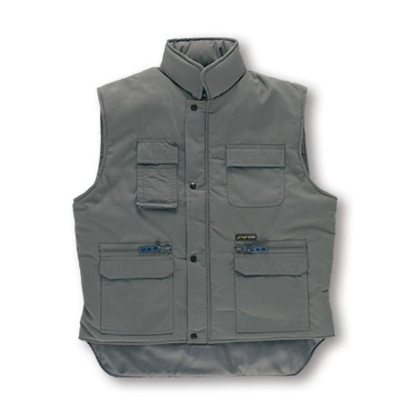 CHALECO MULTIBOLSILLOS GRIS