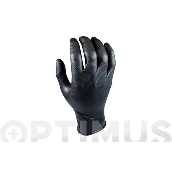 GUANTE DESECHABLE DE NITRILO SIN POLVO C