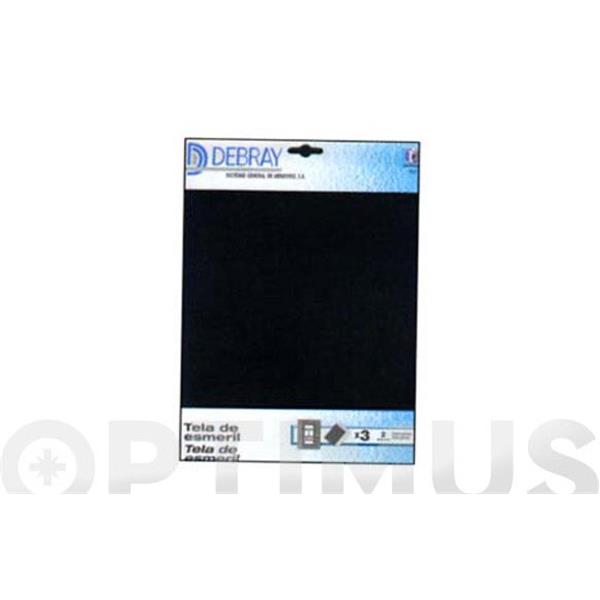 HOJAS TELA ESMERIL