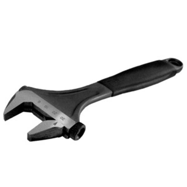 LLAVE AJUSTABLE MOLETA LATERAL PAVONADA