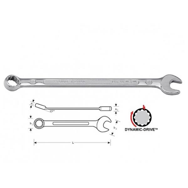 LLAVE COMBINADA EXTRA LARGA ACOD METRICA