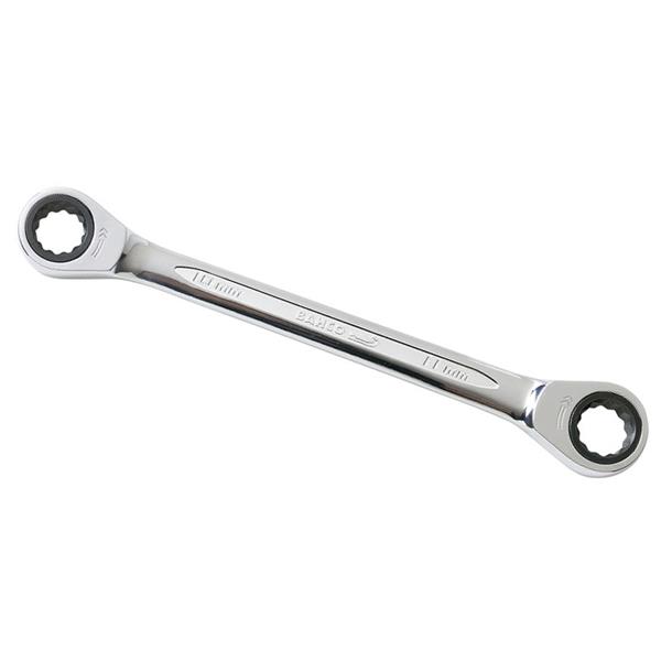 LLAVE PLANA CON CARRACA DOBLE METRICA