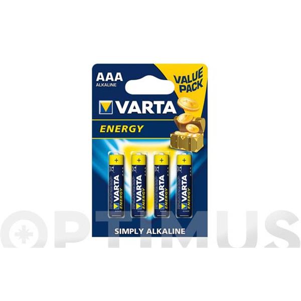 PILAS ALCALINAS ENERGY VARTA