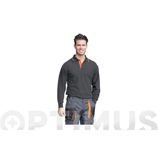 POLO BICOLOR TOP RANGE 618 M/LARGA JUBA 