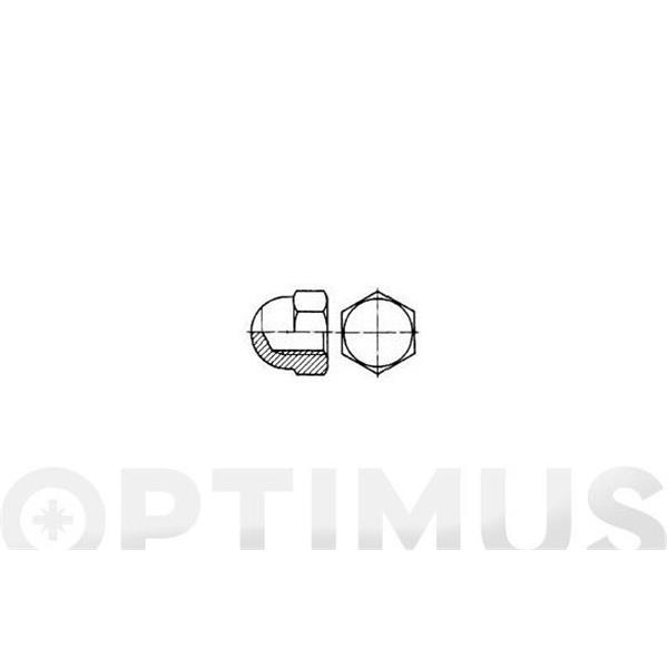 TUERCA DIN 1587 CIEGA INOX A-2