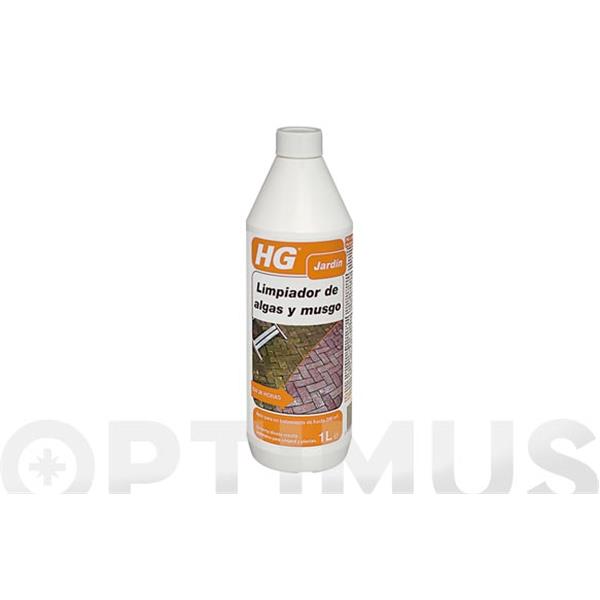 LIMPIADOR DE ALGAS Y MUSGO 1 LT HG