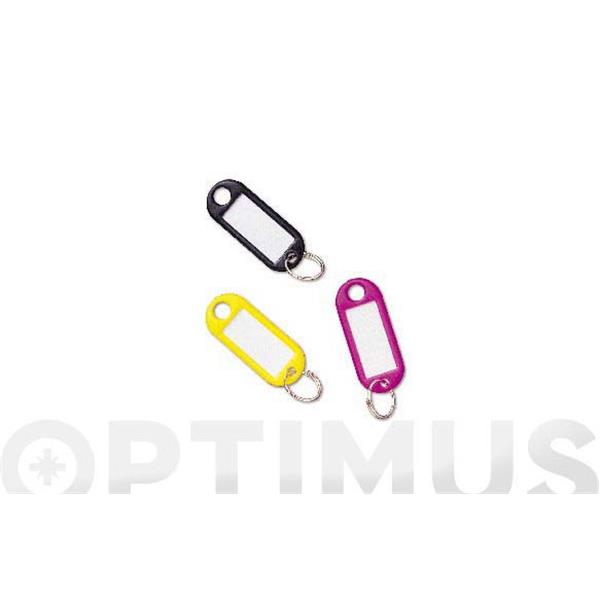 LLAVERO PORTA ETIQUETA A-470 COLORES SURTIDOS 