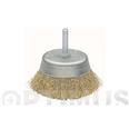 CEPILLO TAZA DE ACERO LATONADO PARA BRICOLAJE &Oslash; 75 MM BELLOTA