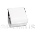 PORTARROLLO WC CON TAPA BLANCO BRABANTIA 